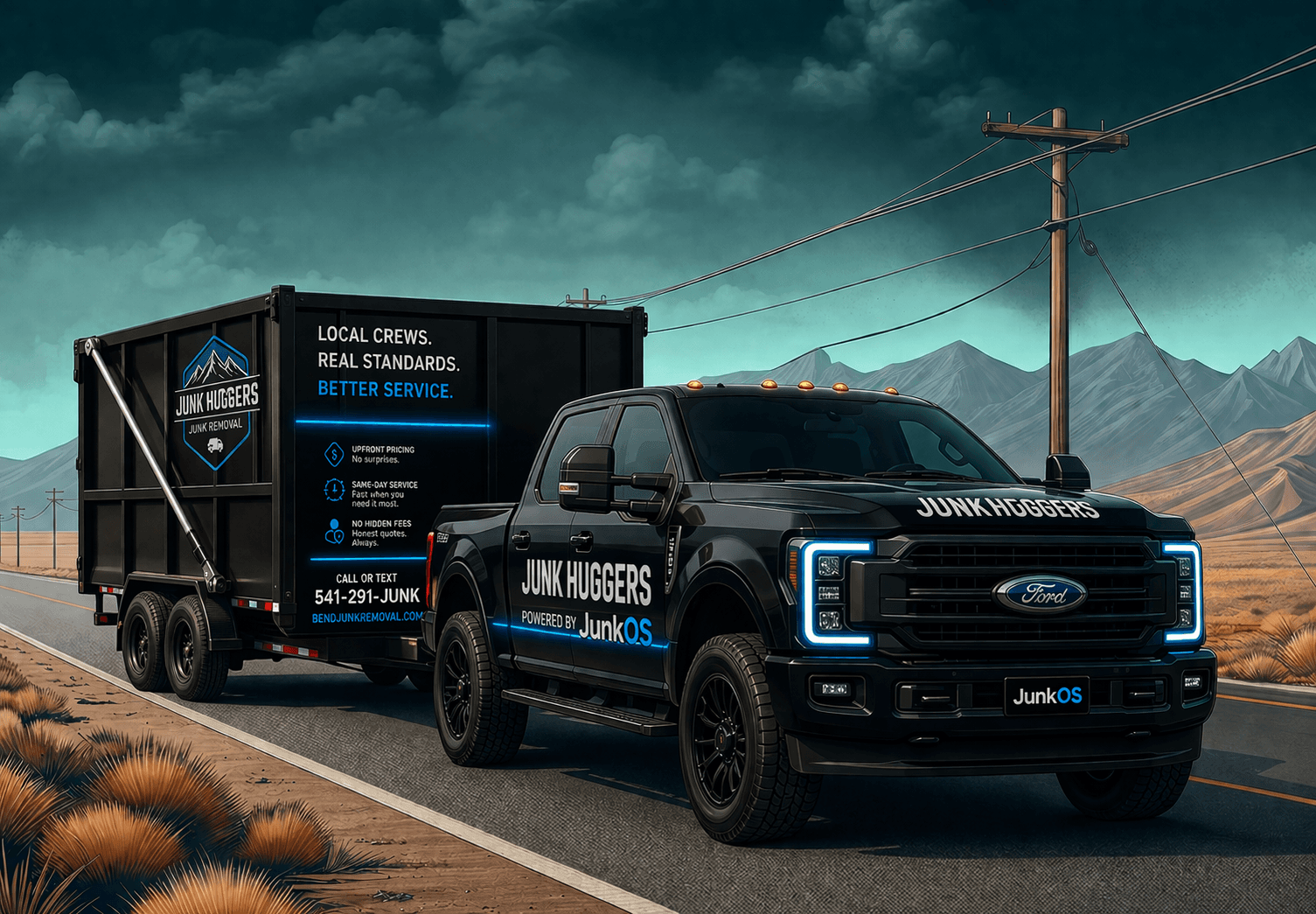 See the full estimate-to-pickup flow in motion.